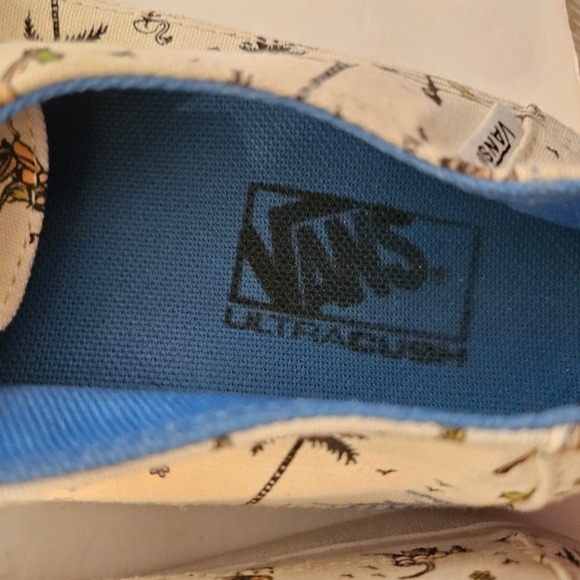 Vans Off The Wall Woman Size 10 Rata Vulc SF Summer Stories Casual Novelty Fun - Picture 10 of 11